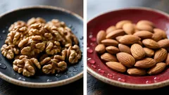 Mandle vs. vlašské orechy: ktoré sa viac oplatia pre zdravie a prečo